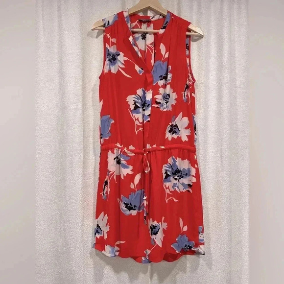 flecr bleve Dresses & Skirts - Flecr Bleve Red Floral Dress